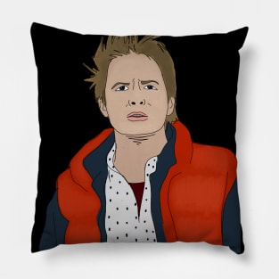 Marty Mcfly Pillow