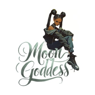 Grungy Moon Goddess T-Shirt