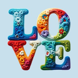 Love Crocheting? Crocheting Loves You Right Back! T-Shirt