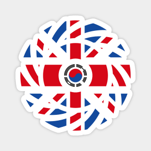 British Korean Multinational Patriot Flag Magnet