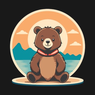 Bear On Vacation T-Shirt