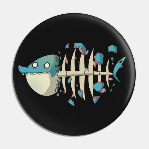 Fishbone Cartoon Version Pin by Noahrel