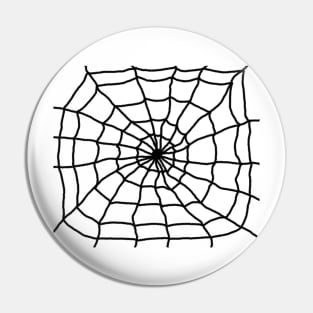Spiders Web Illustration Pin