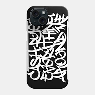 Cash Rules Everything Around Me (White Print) Phone Case