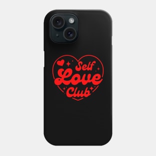 Self Love Club Heart Phone Case
