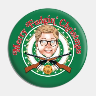 Merry Fudgin' Christmas Pin