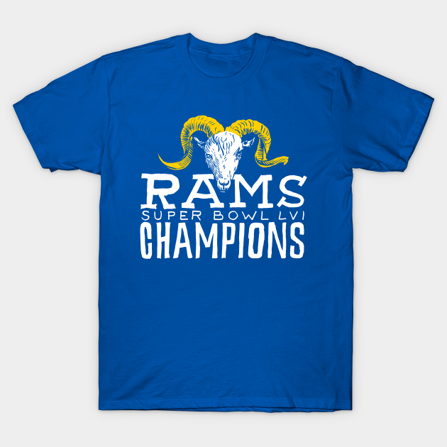 Discover Los Angeles Raaaams 22 champions - Los Angeles Rams - T-Shirt