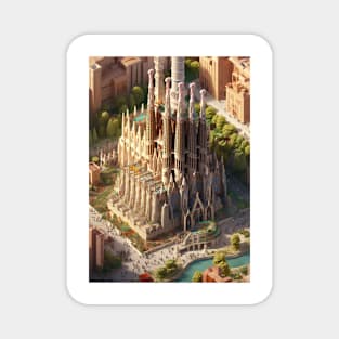 La Sagrada Familia Magnet