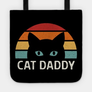 Cat Dad Vintage Cat Lover Tote