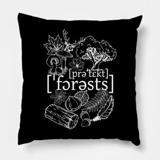 Protect Forests Pillow