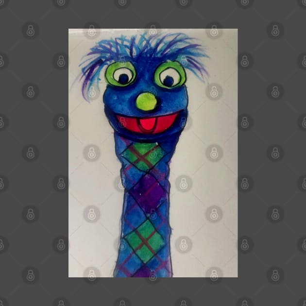 Sock Puppet Rupert by ZenEva Designs 