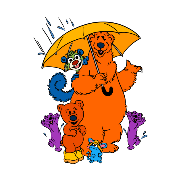 Bear in the Big Blue House - Rain by FoxtrotDesigns