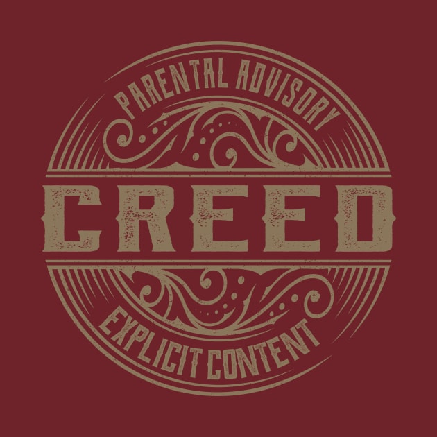 creed vintage ornament by irbey