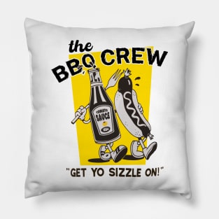 The BBQ Crew - Tomato sauce and hot dog Pillow