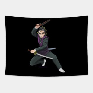 Gun Demon Master Tapestry