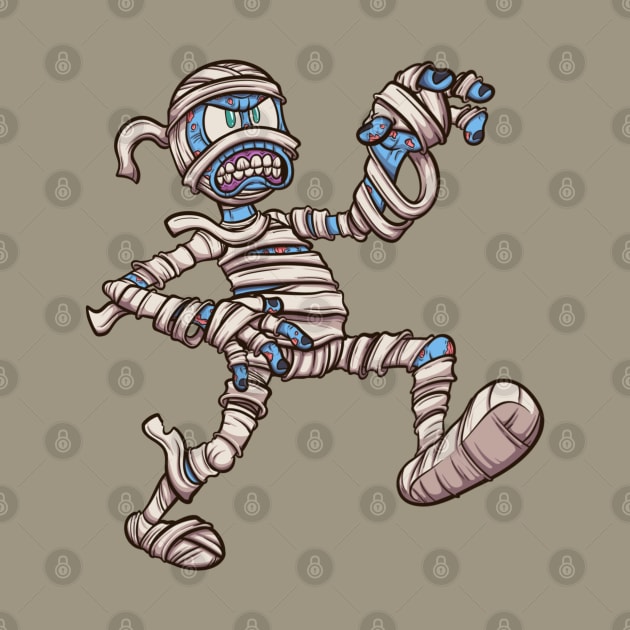 Halloween Mummy by TheMaskedTooner