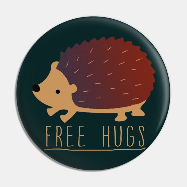 Free Hugs Pin by FanFreak