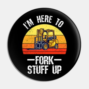 Forklift Certified Pin