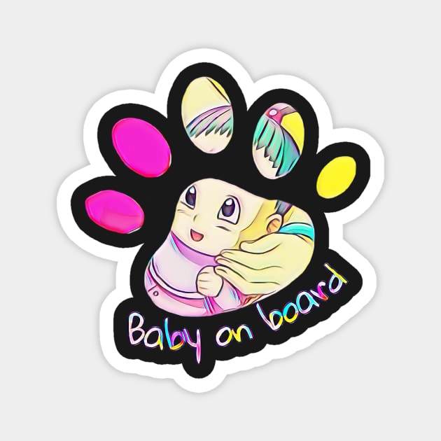 Baby Pan on board Magnet by Ulr97