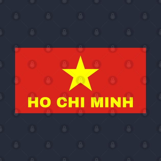 Ho Chi Minh City in Vietnamese Flag by aybe7elf