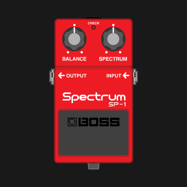 Boss SP-1 Spectrum Guitar Effect Pedal by conform