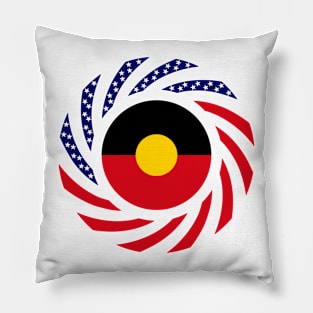 Australian Aboriginal American Multinational Patriot Flag Series Pillow
