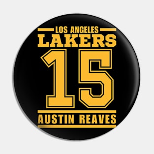 LA Lakers Reaves 15 Basketball Player Pin