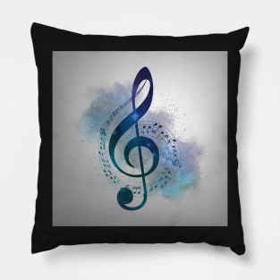 Cosmic Music Explosion Pillow