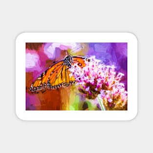 Monarch Butterfly Magnet