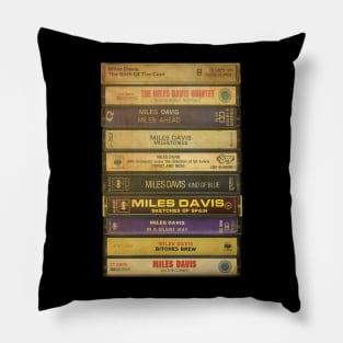 Retro Greatest Jazz - Cassette Style Pillow