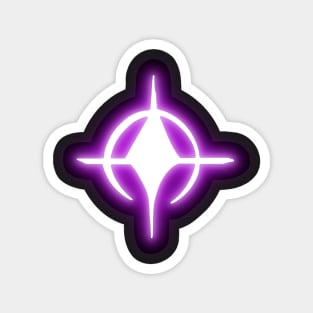 Neon Star Symbol Magnet