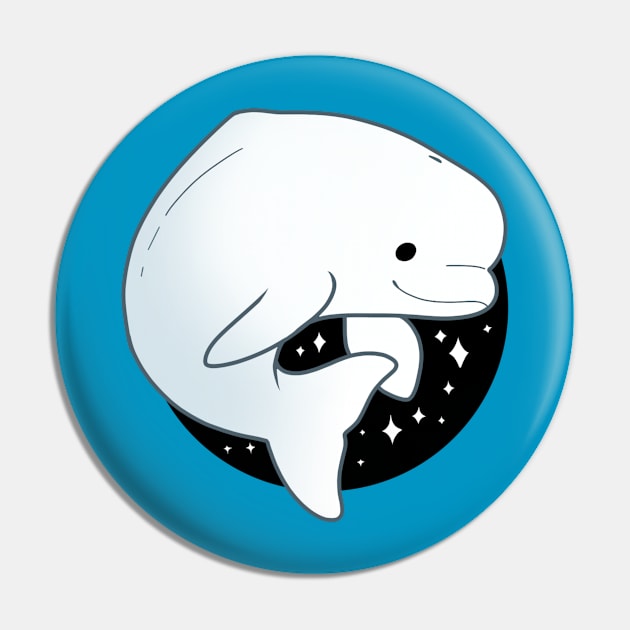 Beluga Whale Pin by owlapin