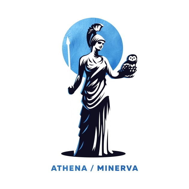 Athena / Minerva by DISOBEY