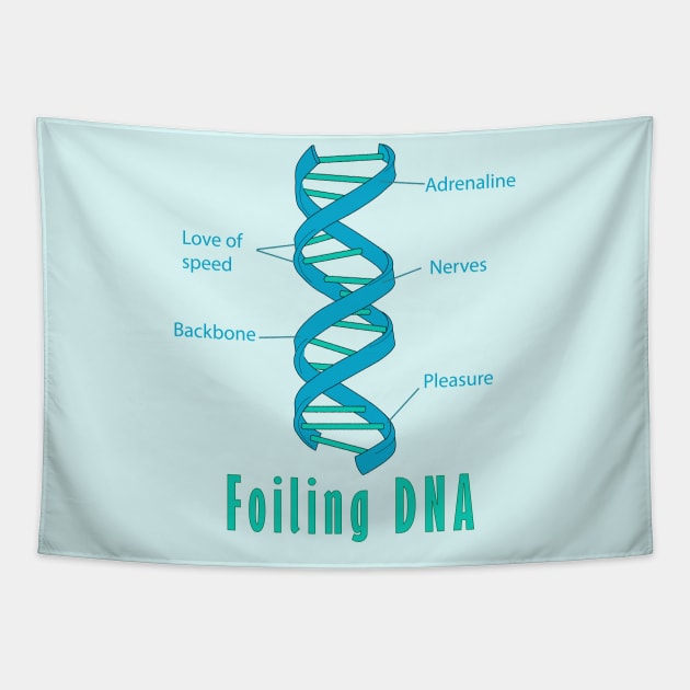 Foiling DNA Tapestry by bluehair