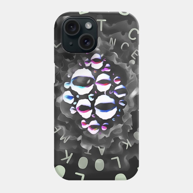 Look At Me - Full Cover Design Phone Case by Atomic City Art