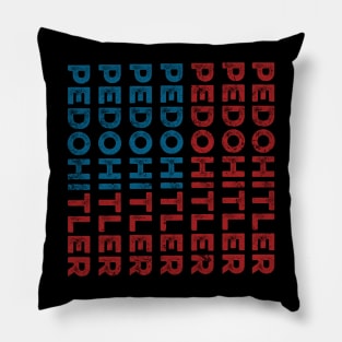 Pedohitler anti joe biden Pillow