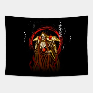 Shalltear Bloodfallen Show Your Fangs with Overlords T-Shirts Tapestry