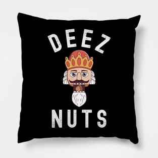 Deez Nuts - Funny Christmas Design Pillow