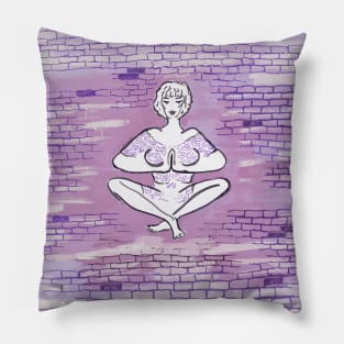 Yoga Pose 005 Pillow