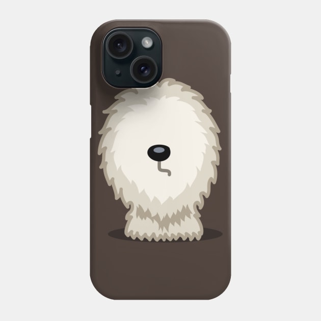 Old English Sheepdog tshirt - Dog Gifts for Sheepdog and Sheep Dog Lovers Phone Case by BansheeApps