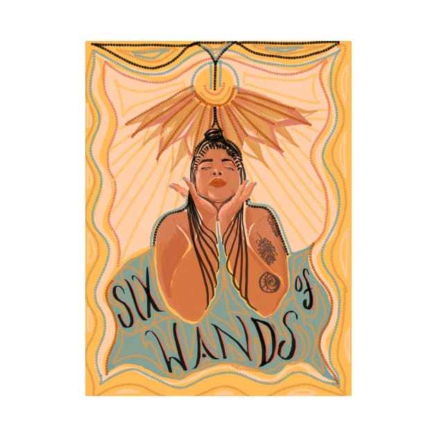 Six of Wands Tarot by Noisemakers 