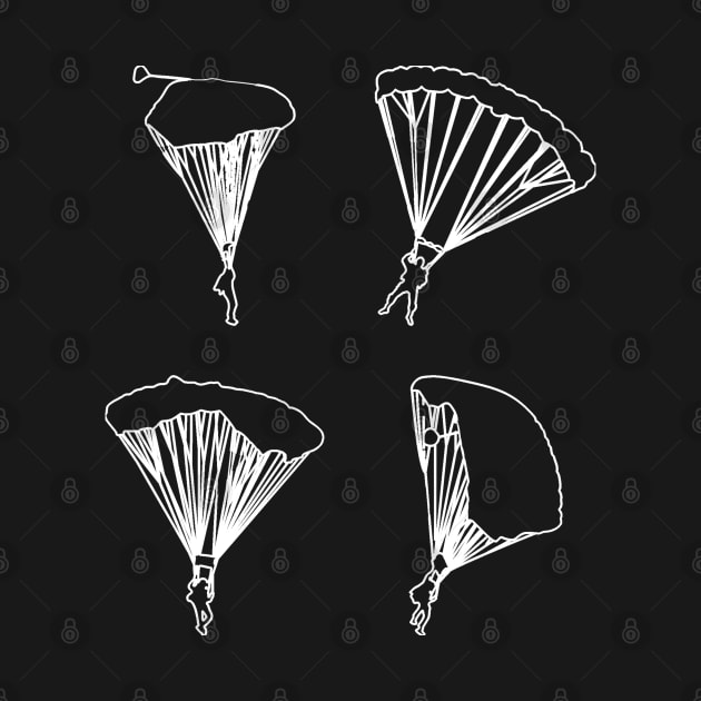 Paragliding Airborne Parachute by Arassa Army