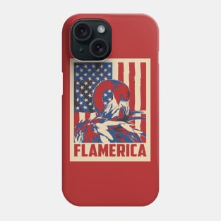 Flamingo Merica 4th Of July Phone Case