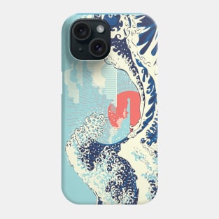 Stormy ocean waves Phone Case