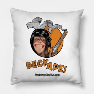 Deck Ape: Deadeye Chimp Pillow