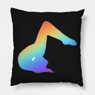 A contortionist pose Pillow