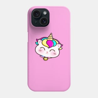 unicorn kitten cute unicorn cat unicat doodle style kitty Phone Case