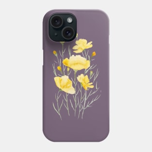 Yellow flower Phone Case