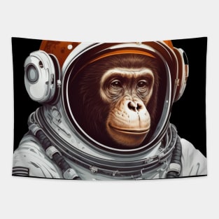 monkey astronaut Tapestry