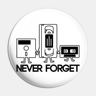 Never Forget Pin